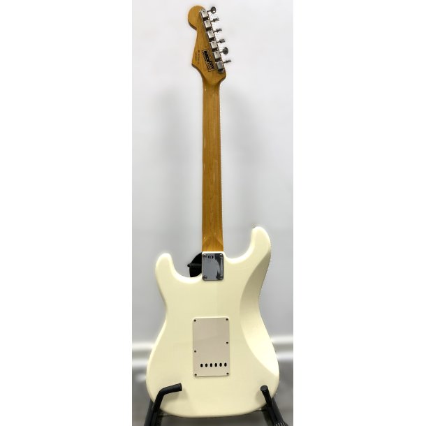 (BRUGT) Fender Mexican Stratocaster Hvid SSS 2002